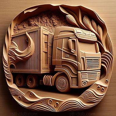 3D модель Iveco EuroTrakker (STL)